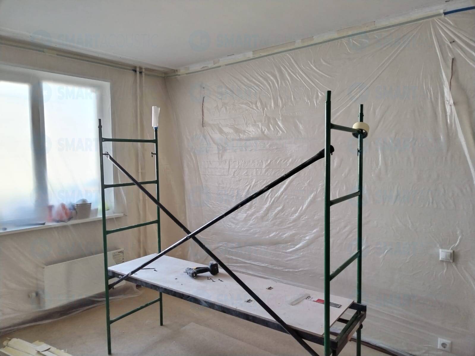 Выполненный проект Шумоизоляция потолка в панельном доме - фото №3
